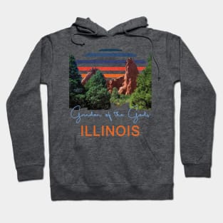 Garden of the gods, Illinois Hoodie